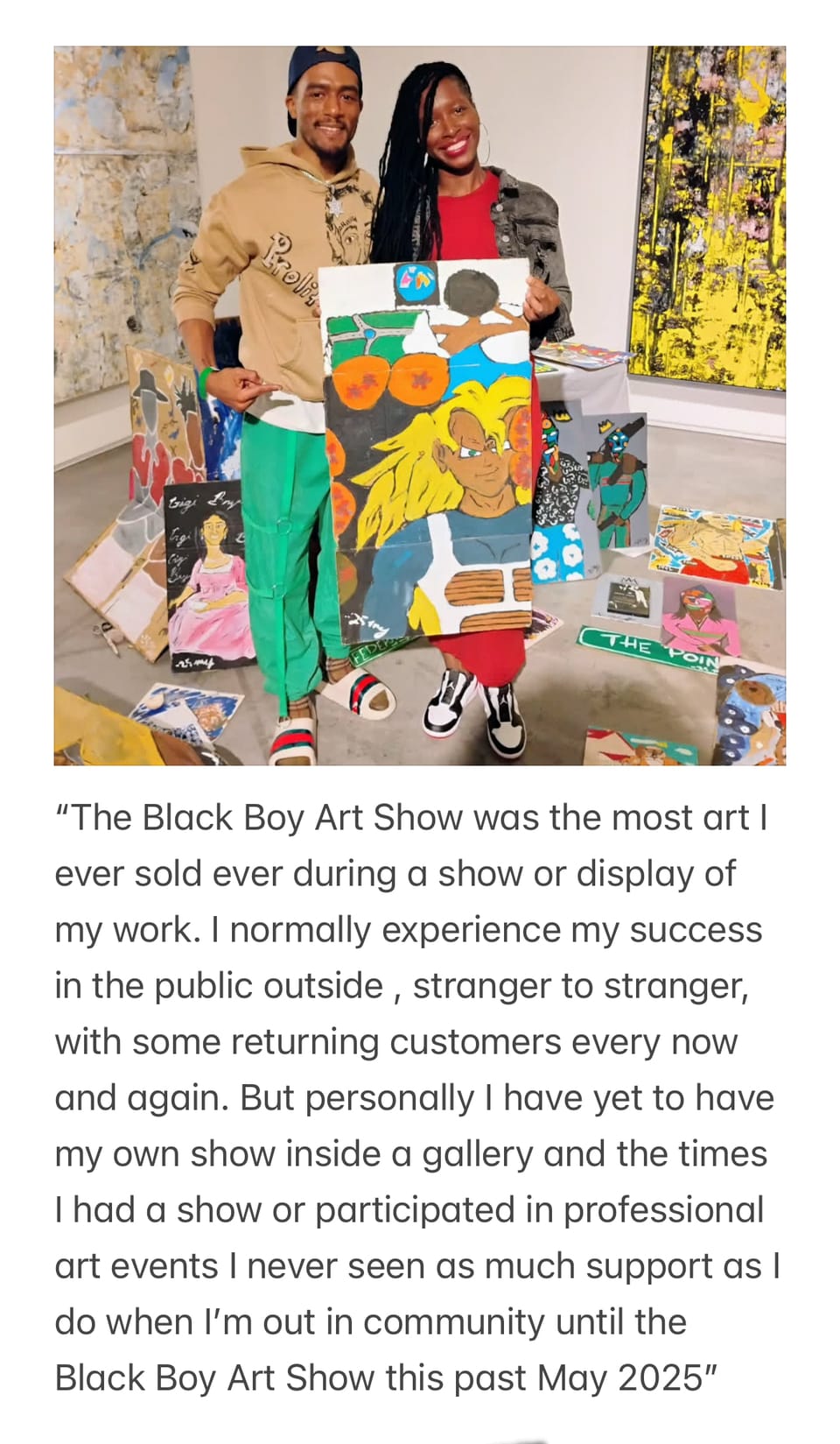 The Black Boy Art Show